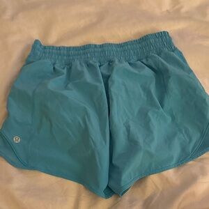 lululemon athletica Women's Aqua Athletic Shorts